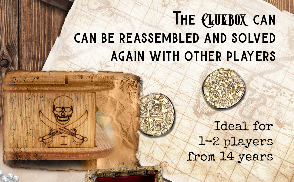 Cluebox Davy Jones' Locker Level 9 iDventure Escape Room in a Box-Puzzle
