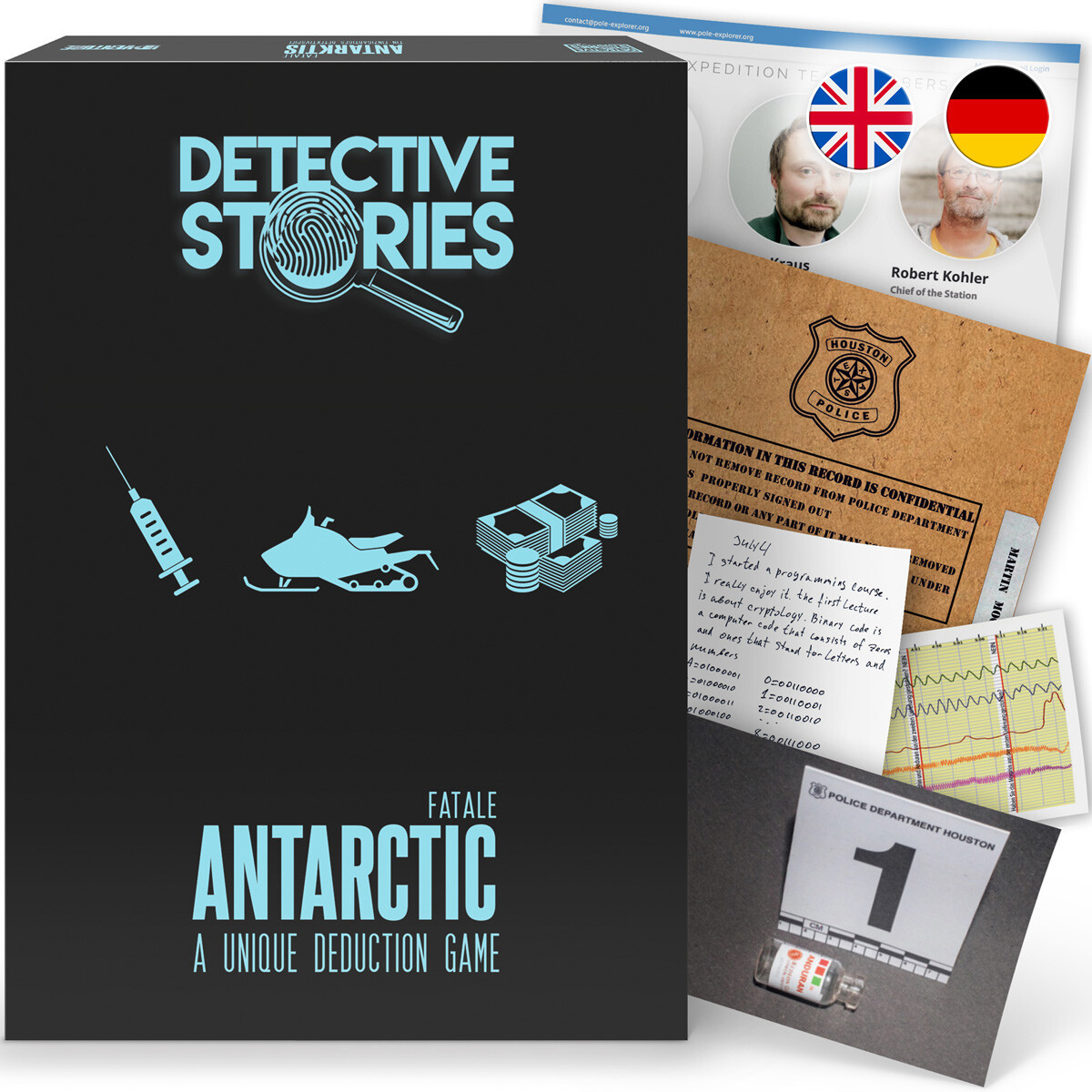 Detective Stories. Case 2 - Antarctic Fatale [DE/EN]