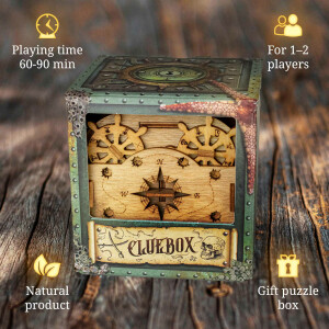 Coffret Cluebox - Idventure Machine Factory - Maître Renard, jeux de  société, éveil, jouets & création