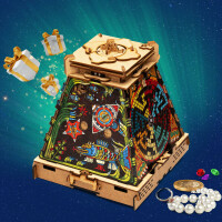 Cluepuzzle - Pirámide del Sol. Caja de rompecabezas con puzzles