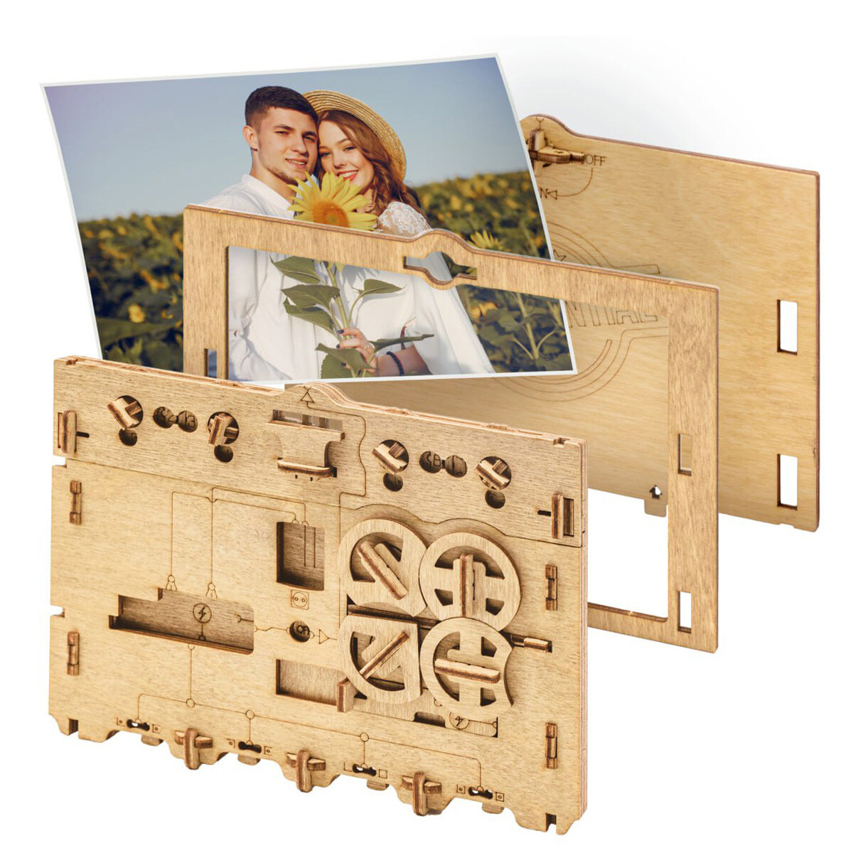 ClueFrame - Puzzle Photo Frame