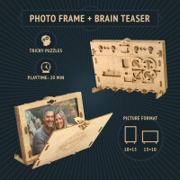 ClueFrame - Marco de Fotos Rompecabezas