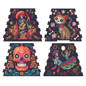 Cluepuzzle expansión - Día de Muertos